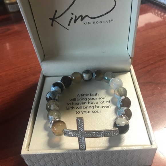 Kim Rogers Cross Bracelet - Picture 2 of 2